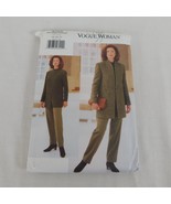 Vogue Woman 9729 Sewing Pattern Women Jacket Shirt Pants Size 18-20-22 U... - £7.67 GBP