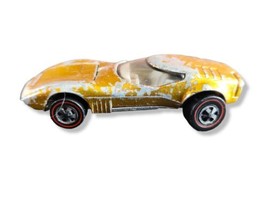 Vintage Hot Wheels Redline Torero Gold Spectraflame 1968 Mattel  - $58.99