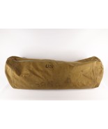 Vintage Distressed US Military Issue Large Handled Canvas Duffel Bag Dra... - £139.28 GBP
