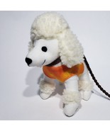 2011 American Girl Doll Julie&#39;s White Poodle Dog Walking w Leash Retired... - £13.40 GBP