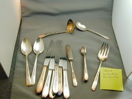 18 Pieces Wm Rogers Lady Ann Priscilla Silver Plate Flatware Seafood Forks - £31.96 GBP