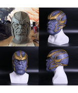 2018 Avengers: Infinity War Thanos Cosplay Helmet Mask Full Latex - £31.45 GBP