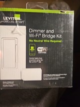 Leviton Decora Smart Dimmer Wall Switch &amp; Wi-Fi Bridge Kit White OPEN BOX - £22.66 GBP