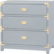 Side Table Bungalow 5 Victoria Graduated Drawers High Gloss Lacquered Gold - £1,709.82 GBP