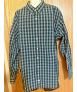 Izod Heritage Tartan Men&#39;s Long Sleeve Button Down Shirt 2XLTall - $20.00