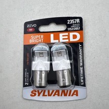 SYLVANIA - 2357 ZEVO LED Red Bulb - Bright LED Bulb (2 Bulbs) - £11.10 GBP