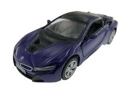 5&quot; Kinsmart BMW i8 2 Door Coupe Diecast Model Toy Car Pull Action 1:36 P... - £12.48 GBP