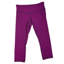 Lululemon Purple Capri Cropped Leggings Size 8 - £27.23 GBP