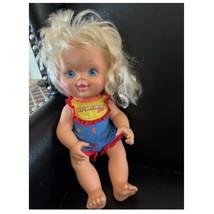 Vintage McDonald’s Happy Meal Doll Toy Blonde Hair Blue Eyes Cabbage Pat... - $17.90 CAD