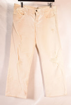 Current Eliott Womens Cropped Straight Jean White 27 - $49.50