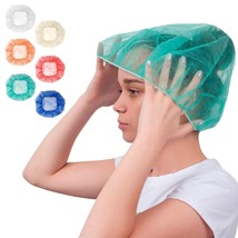 100-Pack Green 24&quot; Disposable Hair Nets for Nurses &amp; Chefs, Bouffant Style - £13.64 GBP