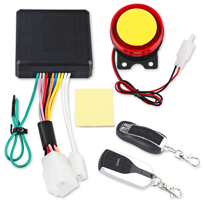 Universal Motorcycle Bike Alarm System Scooter Anti-theft Security Alarm Moto Re - £150.39 GBP