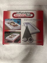 Inflatable Cooler Serving Bar Food &amp; Drink Keep Cold 52&quot;x25&quot;x5.5&quot; Picnic Camping - £14.23 GBP