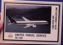 UPS United Parcel Service Airplane Card - €2,61 EUR
