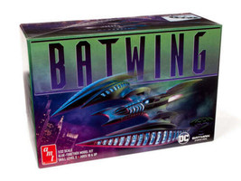 AMT Batman Forever Batwing 1:32 Scale Model Kit (AMT1290) Sealed wDisplay Stand - $26.07