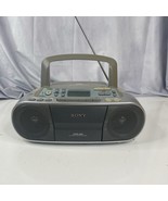 Sony CFD-S01 CD/Radio/Cassette Boombox With Power Cable READ - $33.30