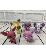 Littlest Pet Shop lot 302 gazelle 3334 purple Maltese 3686 3173 1400  - $15.58