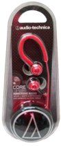 Audio-Technica ATH-COR150RD in-Ear Headphones (Red) - $17.09