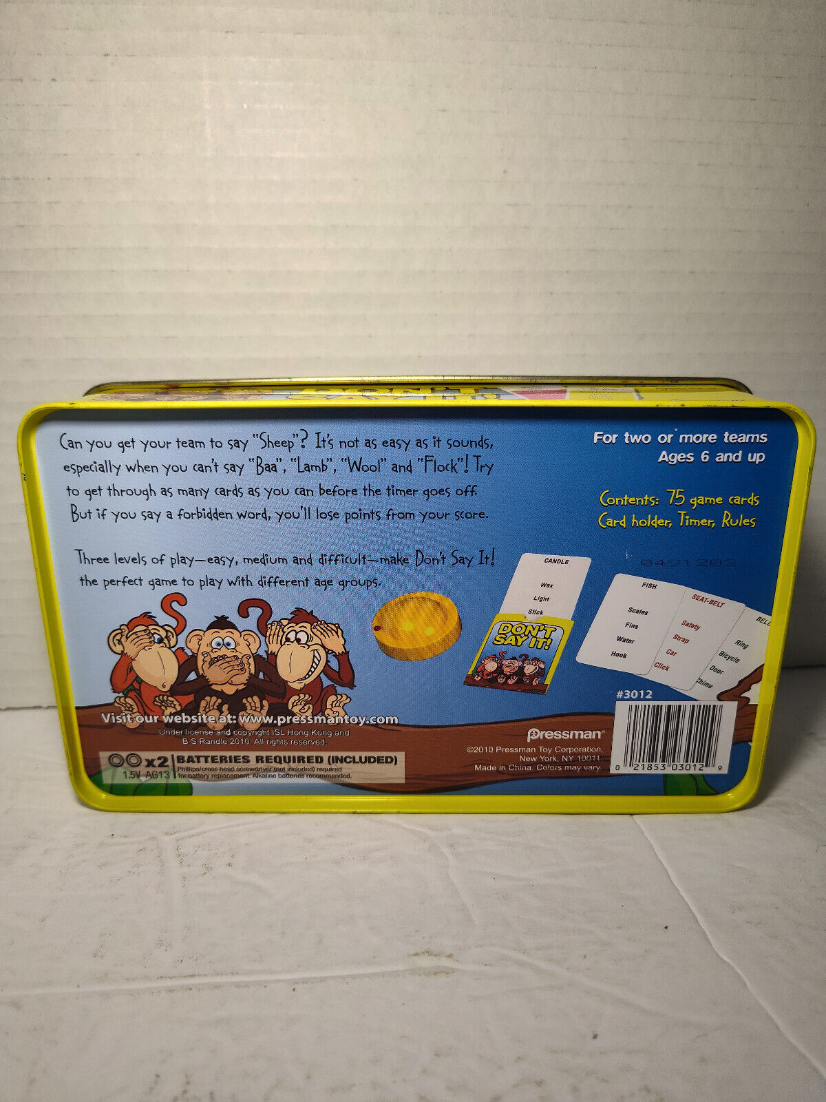 Pressman Don't Say It! Kids Board Game Ages 6+ - Complete 2 or more teams Item image 6