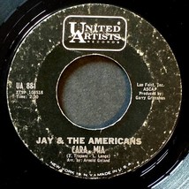 Jay &amp; The Americans - Cara, Mia / When It&#39;s All Over [7&quot; 45 rpm Single] 1965 - £4.50 GBP