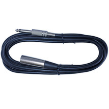 15Ft Foot 1/4&quot; Inch Male Ts Plug Mono To 3Pin Xlr Male Mic Microphone Ca... - £17.27 GBP