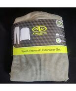 Athletic Works Youth XL (14-16) Thermal Underwear Set Breathable Warmth ... - $188.72 MXN