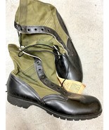 NEW GENESCO VINTAGE 1968 US ARMY VIETNAM WAR ERA JUNGLE BOOTS - SIZE 13XN - $224.42 CAD