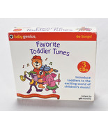 BABY GENIUS Favorite Toddler Tunes CD 3-Disc Set 0-48 Month - £7.77 GBP