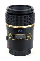 Canon EF 90mm f2.8 SP Macro Di 1:1 AF Telephoto Prime Lens by Tamron 4 L... - £175.05 GBP