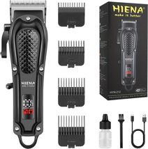 Professional Hair Clippers for Men, Cordless&amp;Corded Barber Clippers for,... - £10.95 GBP
