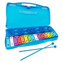 Xylophone,25 Notes Glockenspiel Xylophone For Kids Colorful Musical Toy Metal Ke - £42.49 GBP