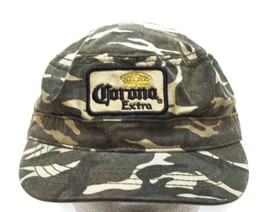 Corona Extra Camouflage Cap Hat M/L Cotton Green Advertising Collectible... - $11.85