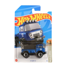 Hot Wheels 57 Jeep FC Blue #218 Mainline 2023 Case P (In-Stock) New HotW... - $1.97