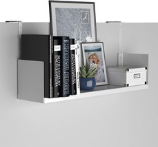 Cube Storage Organizer Bookshelf with Cubicle Hooks, Home Office Desk Organizer  - £51.15 GBP