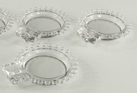 Vintage 3PC Lot Imperial Glass CANDLEWICK Crystal Individual Cigarette Ashtrays - £17.20 GBP