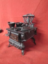 Vintage Cast Iron Victorian Iron Stove Set - £34.37 GBP