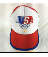 1984 USA Olympics McDonalds Mesh Back Snapback High Profile Cap Hat One ... - $21.97