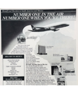 1978 Sheraton Hotels Braniff Airlines Advertisement DC-8-62 Aviation DWW12E - $35.02 CAD