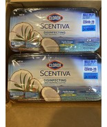 (2 Pack) Clorox Scentiva Wet Mopping Cloths Pacific Breeze &amp; Coconut 24 ... - $483.50 MXN