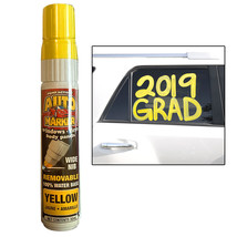 1 Pc Jumbo Yellow Window Markers Paint Pen Glass Erasable Washable Celeb... - $30.39