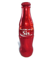 Coca-Cola Metallic Red Bottle Share a Coke with Your Sis Sister - £17.36 GBP