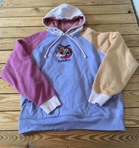 Looney Tunes Teddy Fresh Men’s Hoodie Sweatshirt Size L Purple AQ - £29.51 GBP