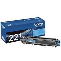 Brother Genuine Standard Yield Toner Cartridge TN221C Replacement Cyan C... - $49.49