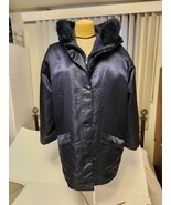 Vintage Linda Lundstrom LaParka Parka Jacket Size 14 Large w Liner Navy ... - $922.61 MXN