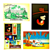 Don the Beachcomber - Lot 4 Postcards- Vintage Style- Opening 2023- Tiki Hawaii - £27.54 GBP