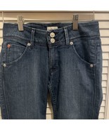 Hudson Collin Low Rise Skinny Leg Crop Ankle Denim Jeans w/ Flap Pockets... - $34.17 CAD
