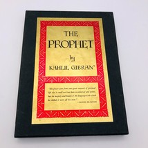 The Prophet by Kahlil Gibran 15th Printing 1971 Hardcover Slipcase Illustrated - £26.13 GBP