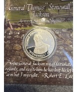 General Thomas Stonewall Jackson Army of Northern Virginia Coin - $4.50