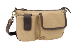 Vagarant Traveler Casual Style Daily Shoulder Purse CS01.Khaki - £29.14 GBP