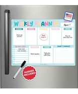 Colorful Fridge Weekly Calendar | Magnetic &amp; Dry Erase | Calendars &amp; Pla... - €18,85 EUR